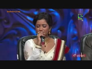 Shreya ghoshal sing rab ne bana di jodi in indian idol junnior 2013