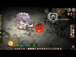 Shist (sakuya izayoi) vs cyclope deer boss | full fight | don't starve together