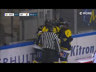 Hv71 vänder, vinner och tar hem andra raka sm semifinalsegern! sdhl