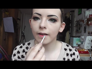 Jade makeup tutorial (homestuck cosplay)