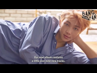 170918 bts rap monster love yourself spotify message