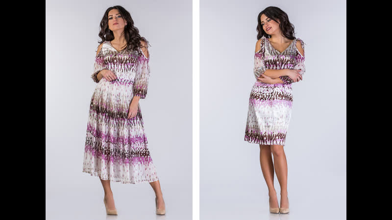 Романтичное платье+юбка 👗 атлас+шифон