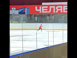 Алена косторная / alena kostornaia тренироа перед контрольными прокатами 2021