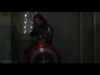 Marvel vine | steve rogers | captain america | bucky barnes | winter soldier | stucky | sebastian stan | chris evans