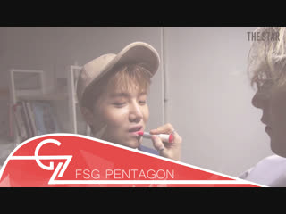 [rus sub][060418] pentagon photoshoot and interview for the star part 1
