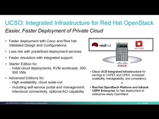 Cisco ucs for red hat openstack
