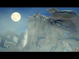 Naruto to boruto shinobi striker shukaku gamakichi boss battle gameplay (hd)