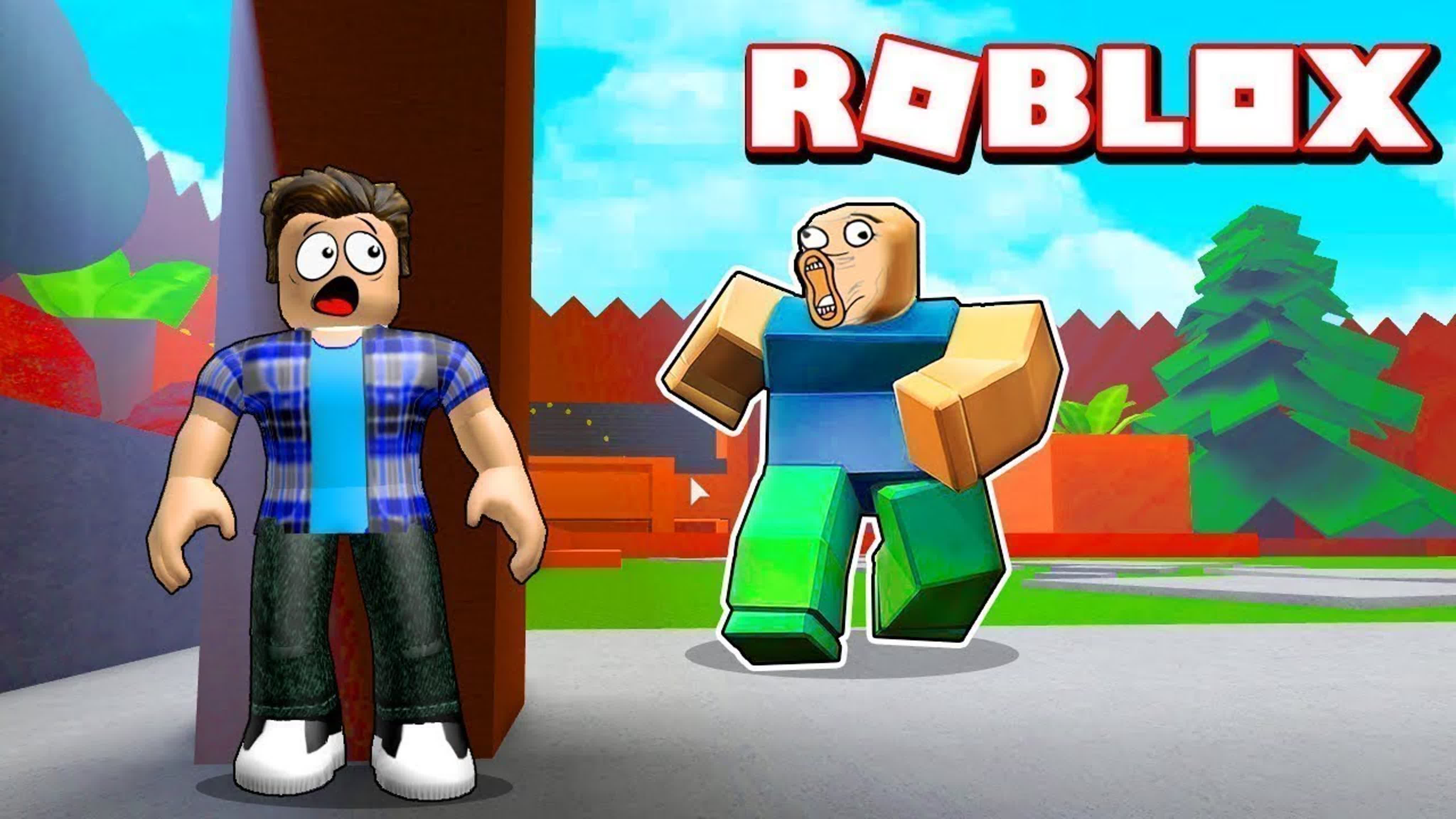 Roblox папа енот и дочка аня играем в прятки watch online