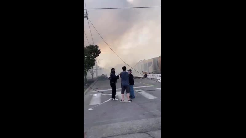 Последствия погромов в миннеаполисе, 28 05 2020