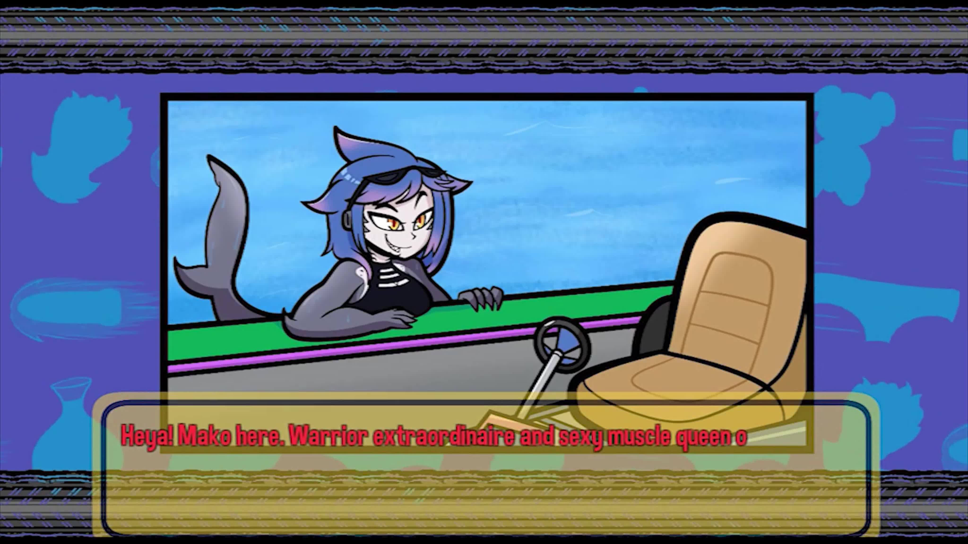 Shady lewd kart mako