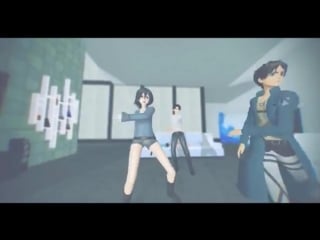 【進撃のｍｍｄ】koshitantan on the alert 【levi, mikasa & eren】