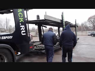 Осмотр автовоза автомехаником!