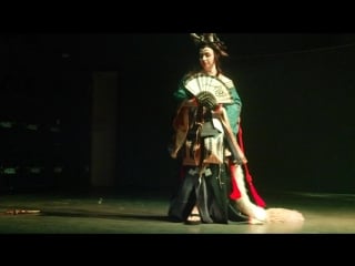 Cosvent 2018 onmyoji game tamamo no mae, косплеер len munechika