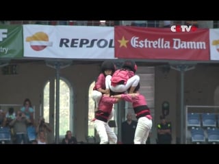 Chinese team participates in tarragona human tower building contest