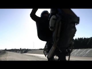 Rsd x indian motorcycle hooligan riverbed jump