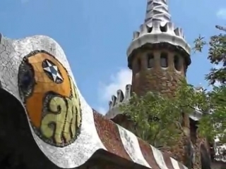 Gaudi interior casa mila park guell