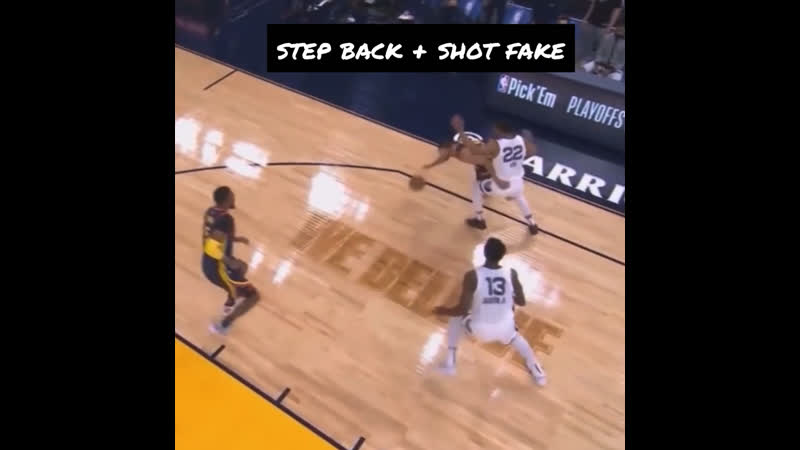 Туториал step back + shot fake