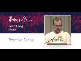 Josh long reactive spring