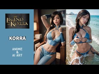 Korra from the legend of korra lookbook