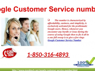 Does google customer service beneficial for layman? @1 850 316 4893