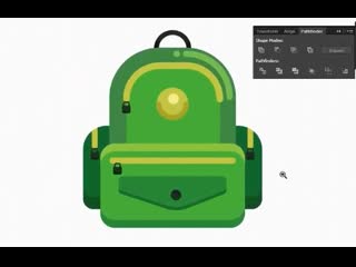 Flat school porn backpack tutorial in illustrator back to school bag