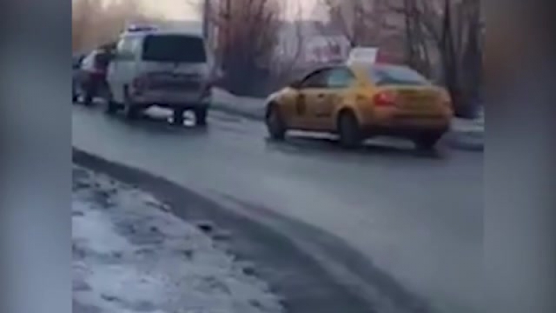 Авария под москвой 7 машин разлетелись в разные стороны (видео)
