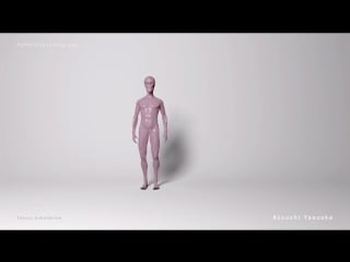 Ziva vfx muscle simulation breakdown by student atsushi yasuoka