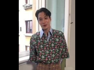 200114 kai @ gucci f/w milan fashion week show