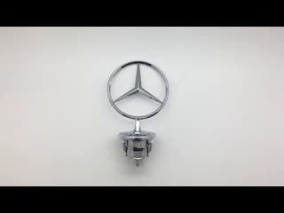 Эмблема на капот mercedes benz прицел реплика #2