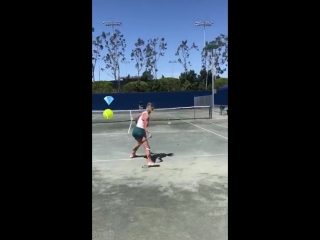 Instagram post by victoria azarenka 19/04/18 2