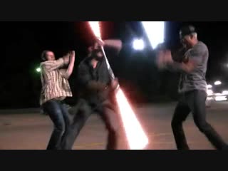 Ferocity lccxs winning lightsaber duel