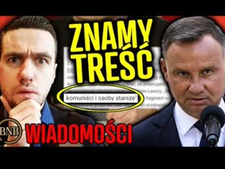 Ujawniamy maile dudy! mocne słowa o polakach wiadomości