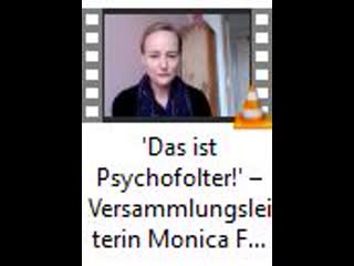 Das ist psychofolter! – versammlungsleiterin monica felgendreher über ihre festnahme