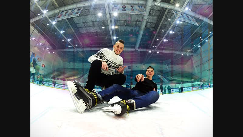 Freestyle ice(porn) skating / кокшетау, бурабай