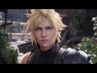 Final fantasy 7 remake ifrit shiva summons shinra turks reveal gameplay trailer (ff7) tgs 2019