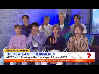 @edwina b sat down with k pop phenomenon @ateezofficial during their whirlwind trip to australia!