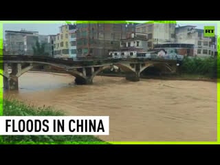 Floods ravage china’s ‘richest village’