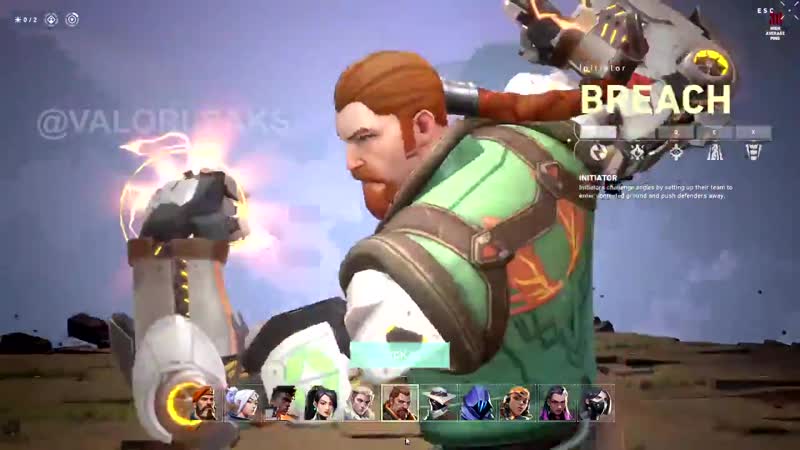 Valorant | анимации выбора героя