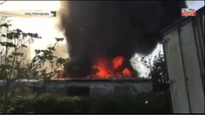 Завод по производству мебели в батуми вспыхнул как спичка