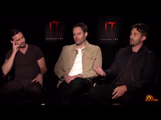 It chapter two stars bill hader, james ransone andy bean extended interview