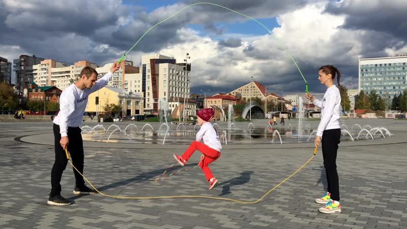 Необычные трюки со скакалками