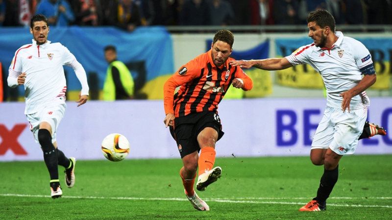 Шахтер 2 2 севилья обзор матча (28 04 2016)