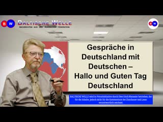 Gespräche in deutschland mit deutschen – hallo und guten tag deutschland