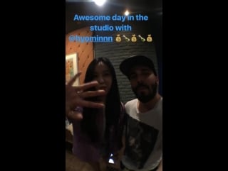 170808 hyomin @ cashcash instagram