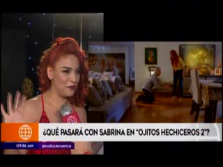 ¿que pasara con sabrina en ojitos hechiceros 2