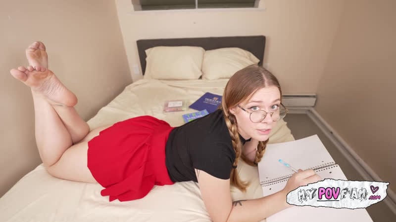 Heather heaven stepsister needs extra help studying anatomy watch  