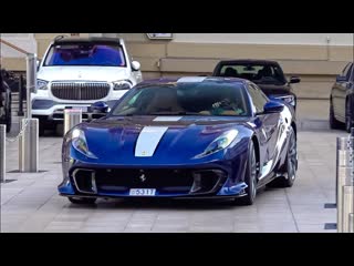 Supercars in monaco 2023 ( 812 competizione, speciale aperta, vantage gt8, performante spyder )