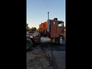 1976 peterbilt 352 driving for the first time in 18 years