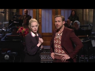 Snl emma stone ryan gosling reunion