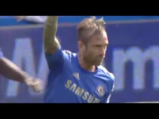 Chelsea 21 blackburn | raul meireles goal